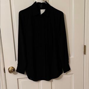 J. Crew Black Button Down Shirt 2P